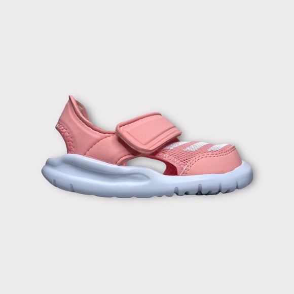 adidas Other - Adidas Forta Swim I Salmon Pink & White Sandals
